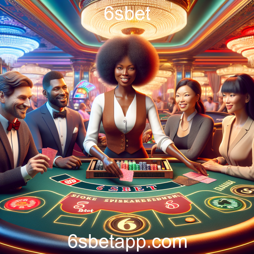 Experiência Imersiva no Casino Ao Vivo da 6sbet